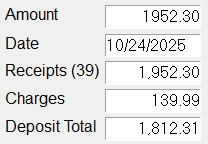 Earmark Reconciliation Report